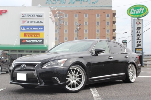 LEXUS LS460×TWS EXlete 107M 21インチ | 知立店 | 店舗ブログ | タイヤ＆ホイールの専門店「クラフト」