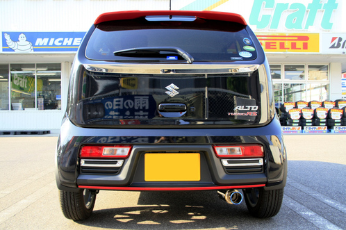 HA36S アルトターボRS アルトワークス 柿本 柿本マフラー 柿本GTbox06&s 