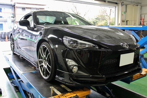 TOYOTA 86にDUNLOP DZ102