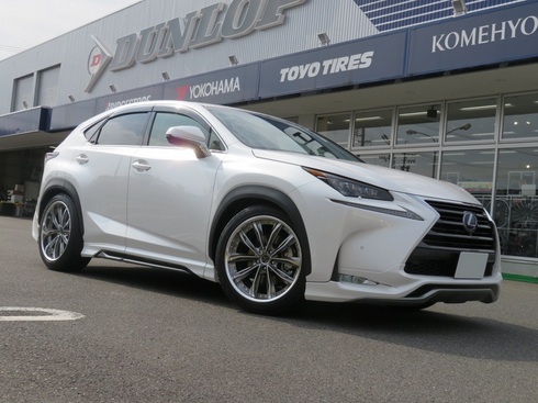 LEXUS NXのツライチカスタム♪クレンツェグラベン20インチをセット