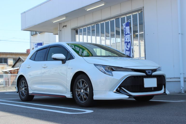 TOYOTA カローラスポーツにRAYSグラムライツ57トランセンド REV LIMIT EDITION装着！ | | 店舗ブログ | タイヤ ＆ホイールの専門店「クラフト」