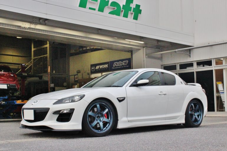 RX-8 SPIRIT R×TE37SAGA 特注色で。 | 知立店 | 店舗ブログ | タイヤ