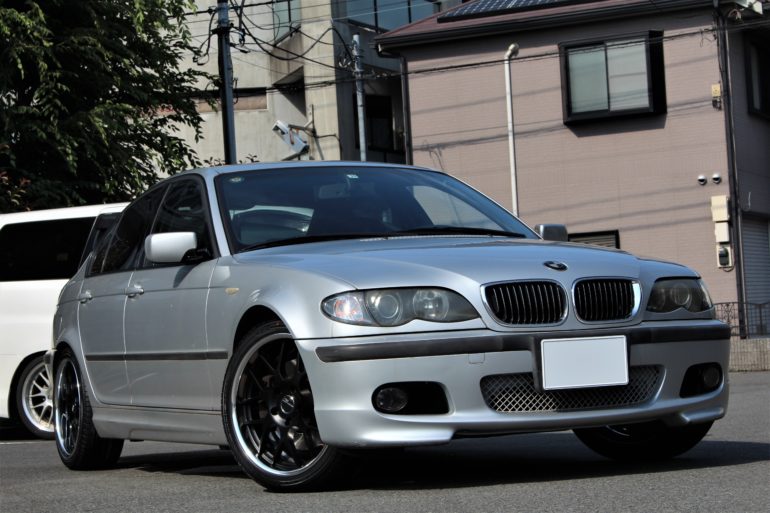 BMW E46 3シリーズ セダン用 ACSスタイル カーボン ルーフスポイラー