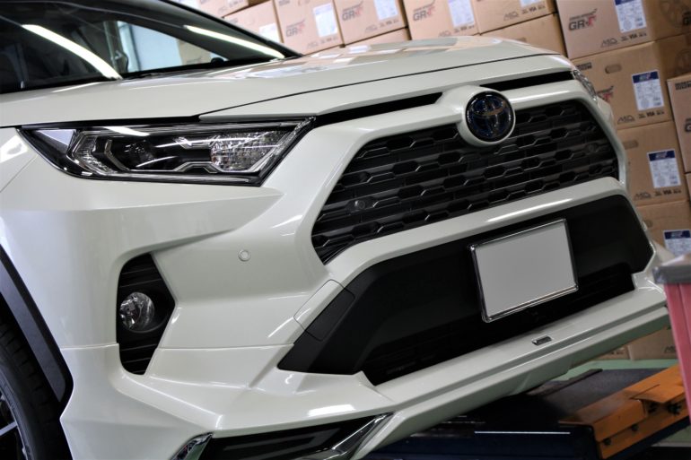 新型RAV4にアクセルグレール 19インチ！ | 相模原店 | 店舗ブログ