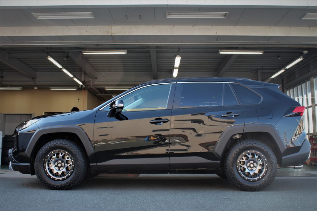 新型RAV4をアーバンオフスタイルに☆MLJ XJ04でキメ☆ | URBAN OFF