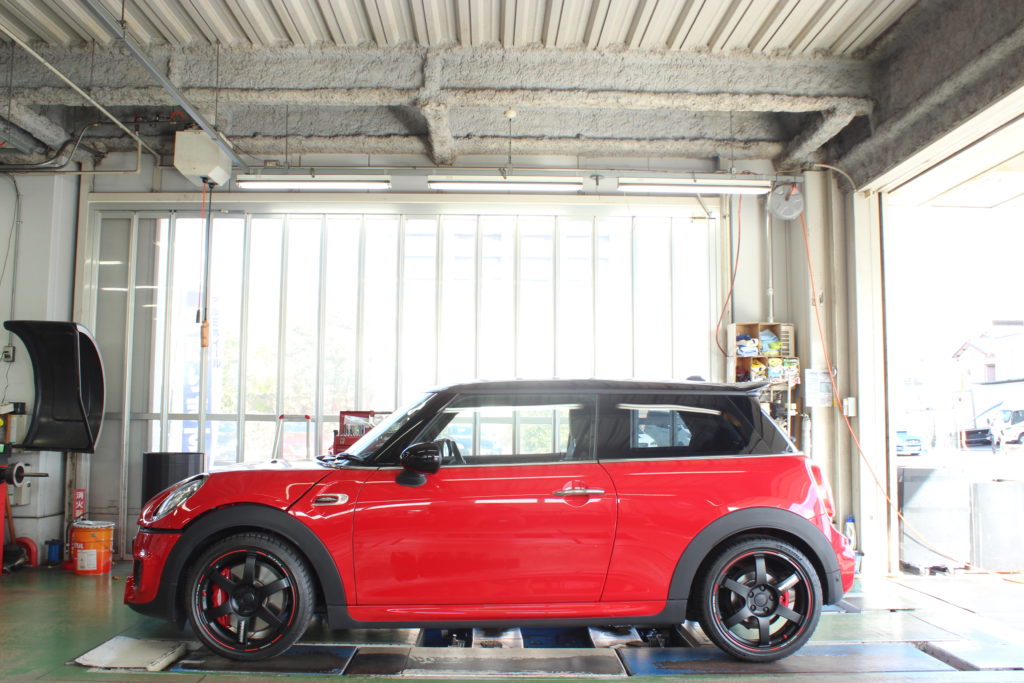 MINI F56JCWをKW車高調でローダウン！！ | EURO STYLE CRAFT | 店舗