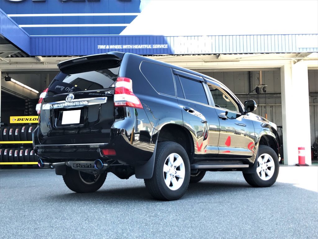 4×4エンジニアリングサービス様がデモカー150系プラド後期でご来店