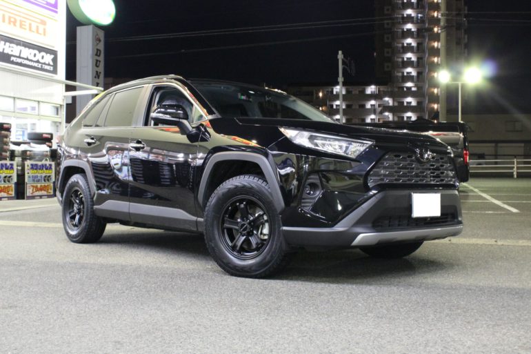 新型RAV4の冬支度♬ | 知立店 | 店舗ブログ | タイヤ＆ホイールの専門店「クラフト」