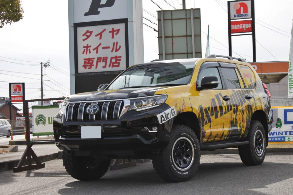 試乗記！4x4エンジニアリング 150プラド専用 リフトアップキット