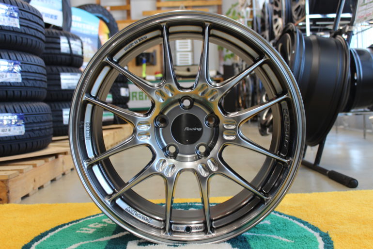 優先配送 18x9.5J マットダークガンメタリック ENKEI パフォーマンスライン １本 5 18インチ