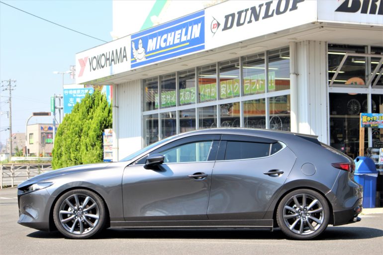 MAZDA3 ファストバックに車高調を装着すると。。。 | 厚木店 | 店舗