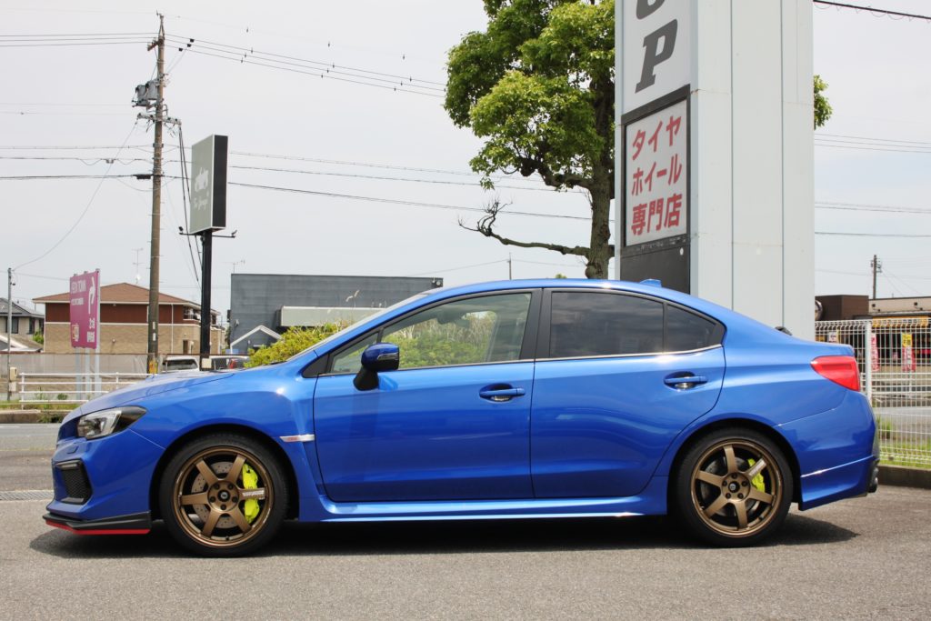 WRX は 王道ブロンズ TE37SAGA で勝負！ | 鈴鹿店 | 店舗ブログ