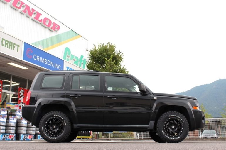 Jeepパトリオットをxj 04 Bfgoodrichko2でオフスタイルへ Urban Off Craft 岐阜長良店 店舗ブログ タイヤ ホイールの専門店 クラフト