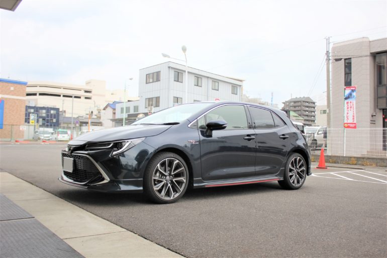 TOYOTA カローラスポーツに装着したホイールは。。。 | | 店舗ブログ | タイヤ＆ホイールの専門店「クラフト」