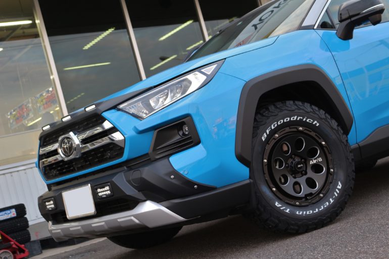 2020年最後のブログはRAV4！Air/G Massive 16インチをグッドリッチで