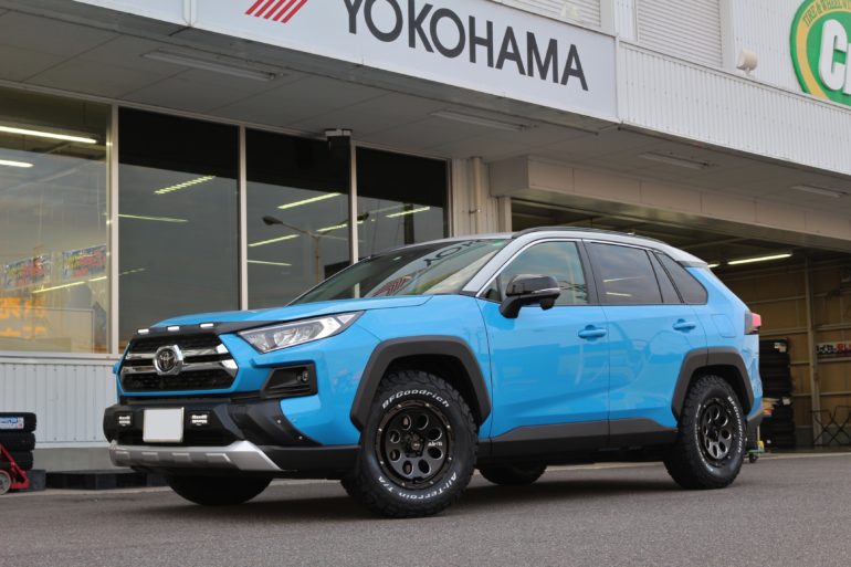 2020年最後のブログはRAV4！Air/G Massive 16インチをグッドリッチで