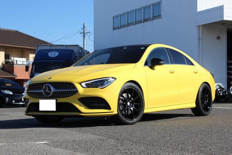 【安いSALE】インチUP☆メルセデスベンツ 現行 CLA W118 純正 AMG 5スポーク 美品☆Aクラス W177 Bクラス W247☆新品ピレリ 225/45R18 ラジアルタイヤ