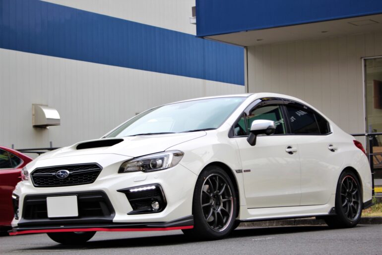 WRX S4にHKSハイパーマックスS＆VOLK ZE40 TA2 18インチ装着