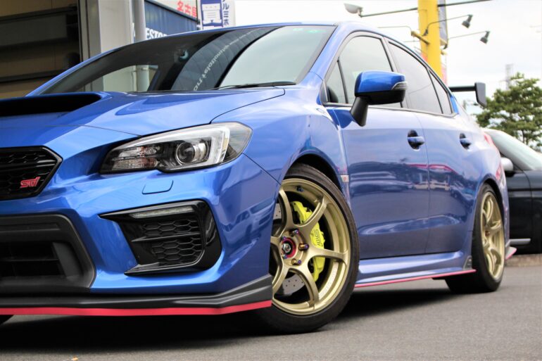 WRX STIにヨコハマアドバンRG3 9J-18インチ装着！ | 相模原店 | 店舗