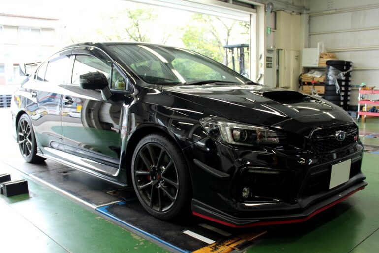 WRX S4にVOLK TE37ultraを装着！スポーツセダンに王者サンナナの貫禄を