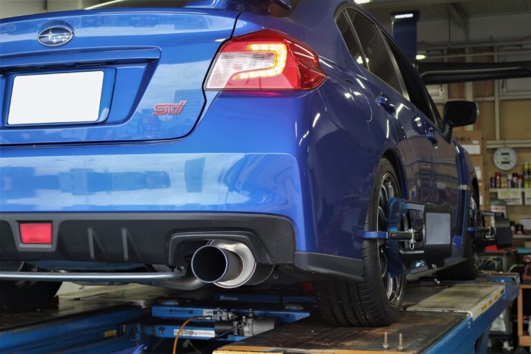 WRX STI】HKSの新作！！走り心地を良くしたハイパーマックスSを搭載し