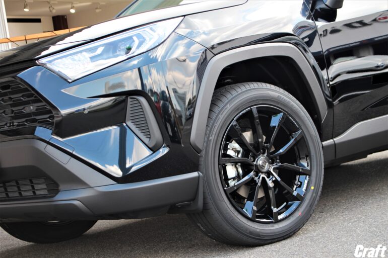 RAV4ハイブリッドにRAYS フルクロスRv5 リミテッドエディション 19