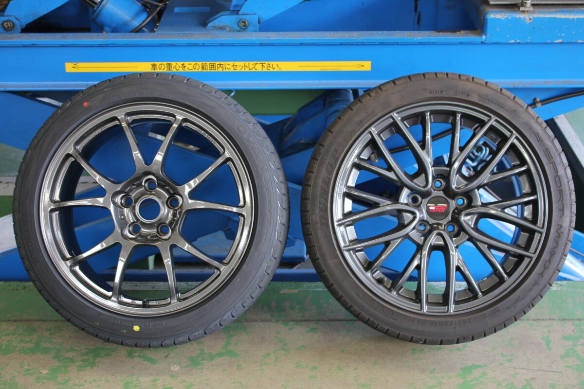 □スバル STIホイールナットセット ブルー □ - タイヤ、ホイール
