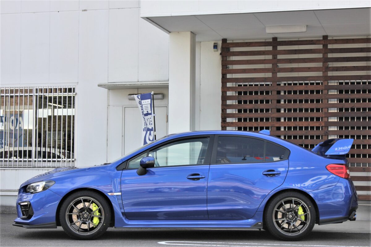 SUBARU WEEK④】WRX STIに国産鍛造ホイールを。TWS Motorsport T66-F