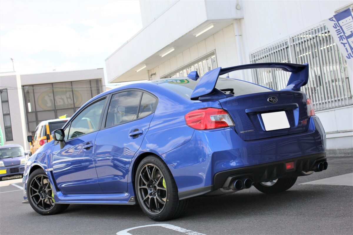 SUBARU WEEK④】WRX STIに国産鍛造ホイールを。TWS Motorsport T66-F