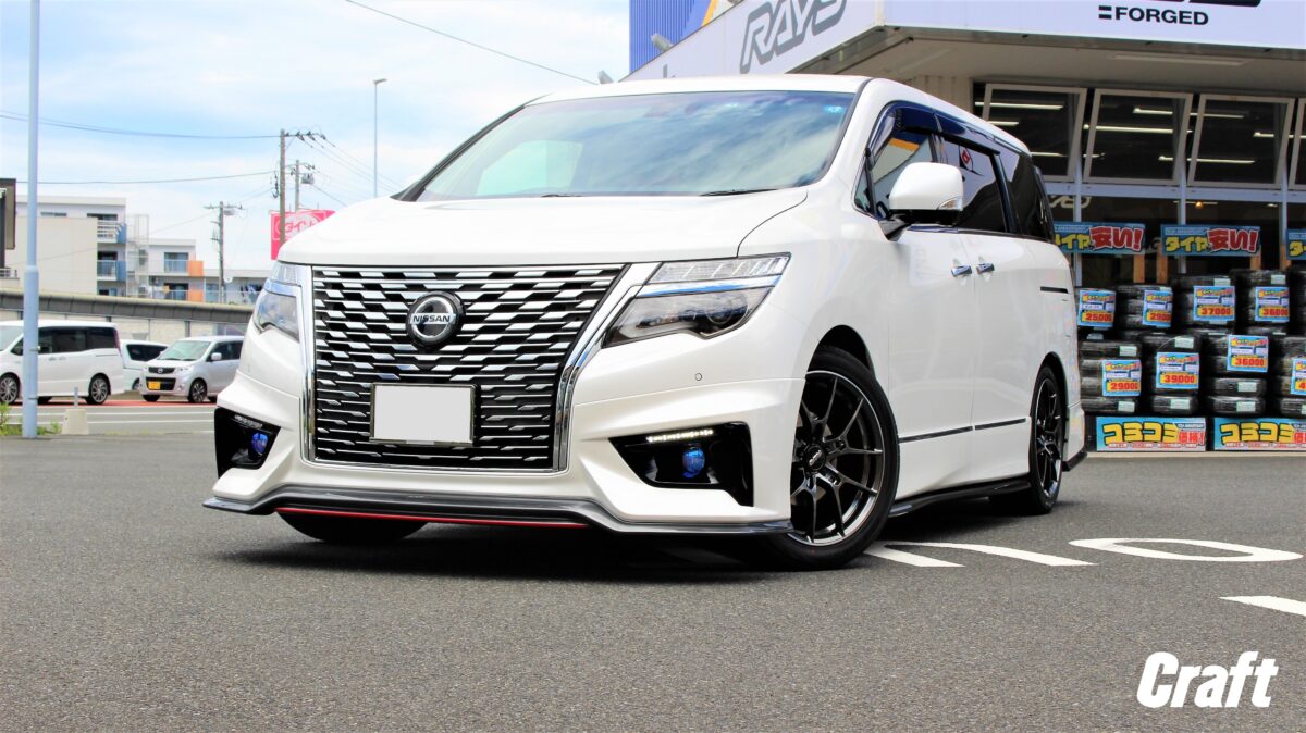 車高長　NISMO エルグランドe52 用