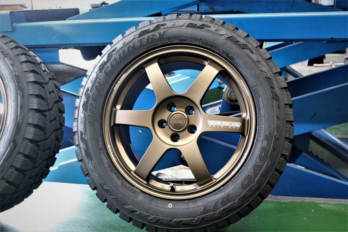 SHフォレスター】TE37 SAGA S-plusにオフ系タイヤはどのサイズがベスト！？ | 多治見店 | 店舗ブログ | タイヤ＆ホイール の専門店「クラフト」
