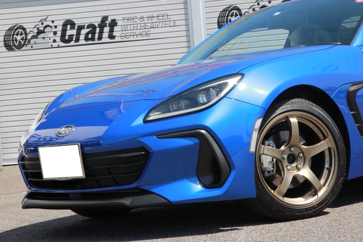 BRZ(ZD8)にスパルタンモデルのTC4 for GR86/BRZ Cupを装着しました | 知立店 | 店舗ブログ |  タイヤ＆ホイールの専門店「クラフト」